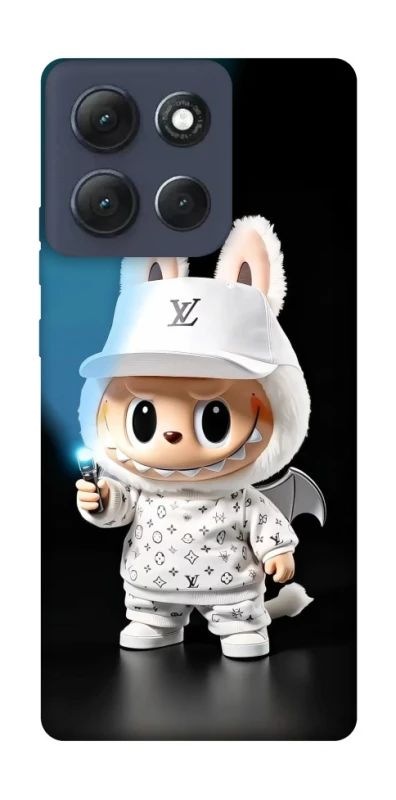 Чохол на Motorola Moto G86 Power Labubu with flashlight ver.1 фото 1 з 1