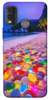 Чехол на Nokia G11 Plus Светящиеся камни на берегу фото 1 из 1