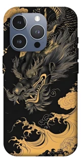 Чохол на Apple iPhone 16 Pro Max gold dragon фото 1 з 1