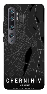 Чехол на Xiaomi Mi Note 10 / Note 10 Pro / Mi CC9 Pro Chernihiv map фото 1 из 1