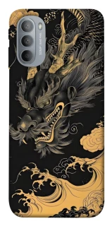 Чохол на Motorola Moto G31 gold dragon фото 1 з 1