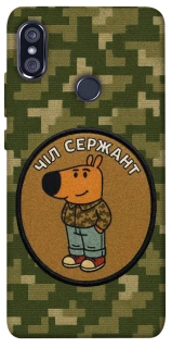 Чехол на Xiaomi Redmi Note 5 Pro / Note 5 (AI Dual Camera) Чил сержант фото 1 из 1