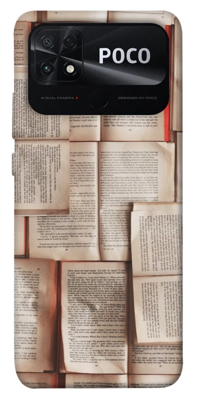 Чохол на Xiaomi Poco C40 Книги фото 1 з 1