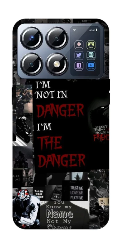 Чохол на Xiaomi POCO X8 Pro Danger collage фото 1 з 1