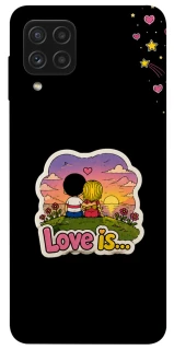 Чехол на Samsung Galaxy A22 4G Love is ver.5 фото 1 из 1