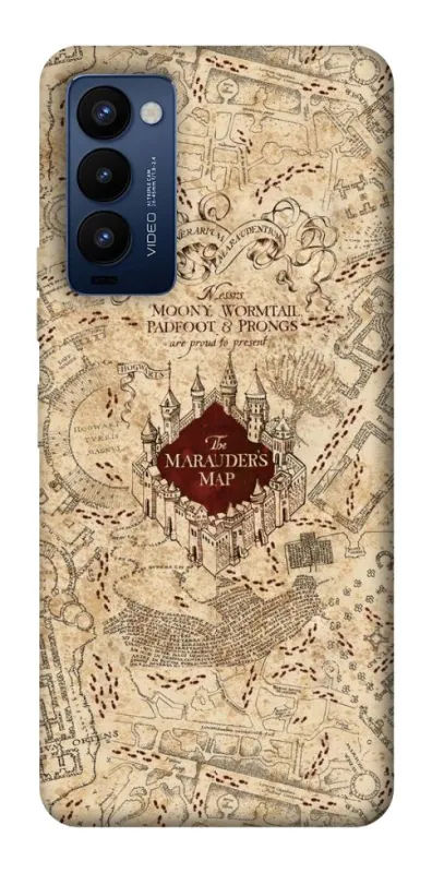 Чохол на TECNO Camon 18 Pro Marauders map фото 1 з 1