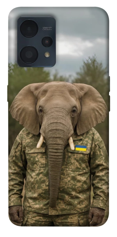 Чехол на Realme 9 4G / 9 Pro+ Слон защитник фото 1 из 1