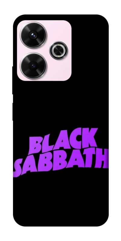 Чохол на Xiaomi Poco M6 4G Black Sabbath logo ver.1 фото 1 з 1