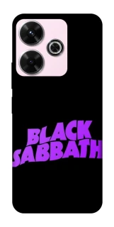 Чохол на Xiaomi Poco M6 4G Black Sabbath logo ver.1 фото 1 з 1