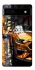 Чохол на Google Pixel 6a Golden sports car фото 1 з 1