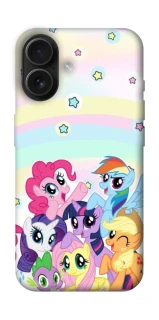 Чехол на Apple iPhone 16 My Little Pony ver.2 фото 1 из 1