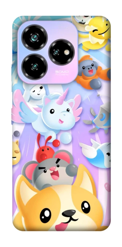 Чохол на ZTE Nubia V60 Desing Adopt Me Rainbow Pet Parade фото 1 з 1