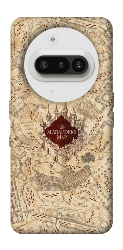 Чохол на Nothing Phone (3a) Harry Potter Marauder's Map фото 1 з 1
