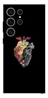 Чохол на Samsung Galaxy S25 Ultra Heart with flowers фото 1 з 1