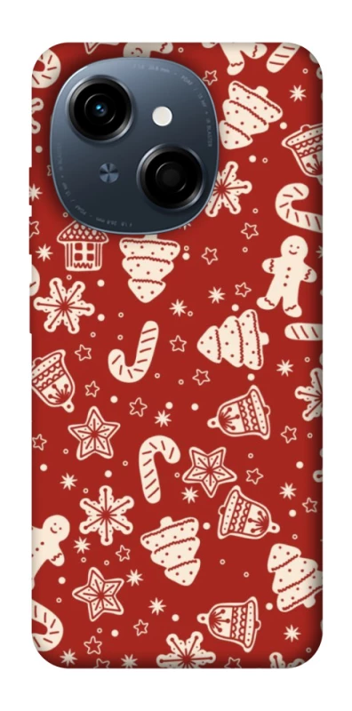 Чехол на TECNO Spark Go 1 Новогодний v3 фото 1 из 1