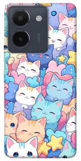 Чехол на Vivo Y36 Funny Kittens ver.3 фото 1 из 1