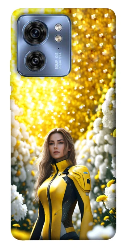 Чохол на Motorola Edge 40 Cyber space girl ver.2 фото 1 з 1