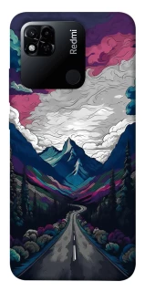 Чехол на Xiaomi Redmi 10A Нарисованные горы фото 1 из 1