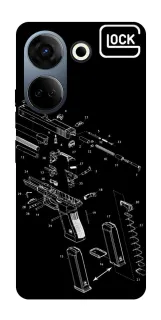Чохол на TECNO Camon 20 Pro (CK7n) LOCK фото 1 з 1