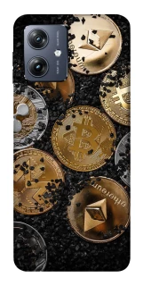 Чохол на Motorola Moto G54 Many coins v2 фото 1 Чохол на Motorola Moto G54 Many coins v2 фото 1 з 1