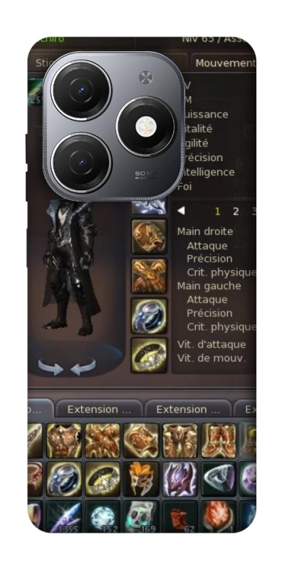 Чехол на TECNO Spark 20 Character Menu ver.1 фото 1 из 1