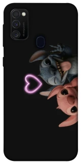 Чехол на Samsung Galaxy M30s / M21 Love Stitch & Angel фото 1 из 1