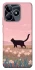 Чехол на Realme C53 cat on a field фото 1 из 1