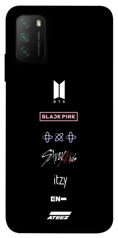 Чехол на Xiaomi Poco M3 K-pop Logo фото 1 из 1