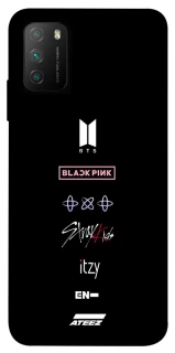 Чехол на Xiaomi Poco M3 K-pop Logo фото 1 из 1