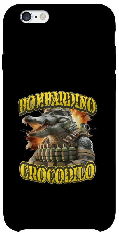 Чехол на Apple iPhone 6/6s (4.7") Bombardino Crocodilo фото 1 из 1