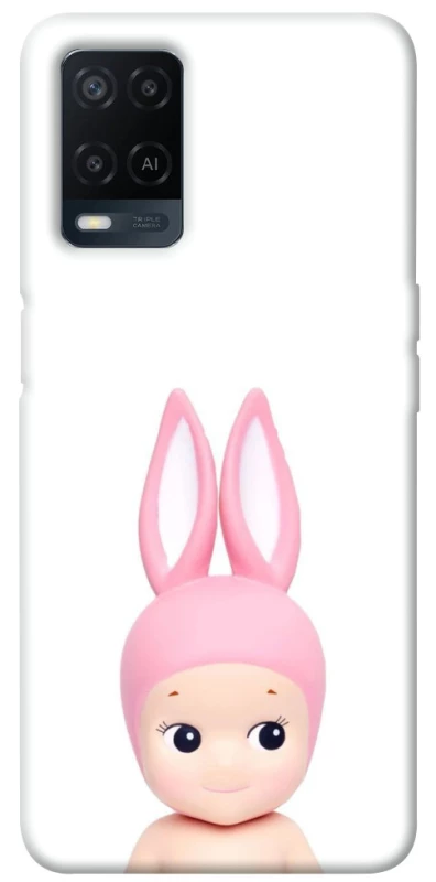 Чохол на Oppo A54 4G Minimal Bunny Peek фото 1 з 1