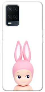 Чехол на Oppo A54 4G Minimal Bunny Peek фото 1 из 1