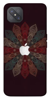Чохол на Oppo A92s Apple logo ver.5 фото 1 з 1