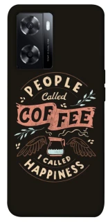Чохол на Oppo A57s Сoffee happiness фото 1 з 1