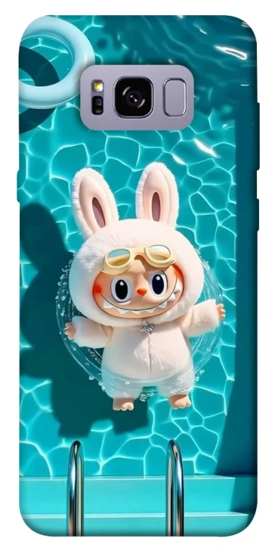 Чохол на Samsung G955 Galaxy S8 Plus Labubu in the pool ver.2 фото 1 з 1