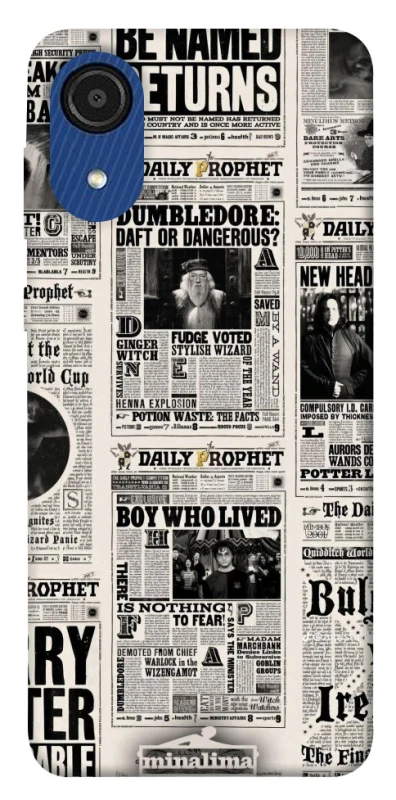 Чохол на Samsung Galaxy A03 Core Harry Potter newspaper фото 1 з 1