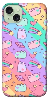 Чехол на Apple iPhone 15 Plus (6.7") Cat Cute фото 1 из 1