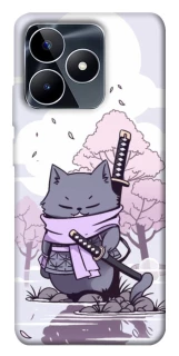 Чохол на Realme C53 Samurai cat фото 1 з 1