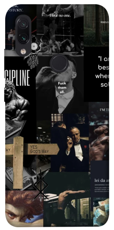 Чехол на Xiaomi Redmi Note 7 / Note 7 Pro / Note 7s Men's style v2 фото 1 из 1