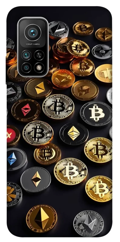 Чехол на Xiaomi Mi 10T Many coins фото 1 из 1