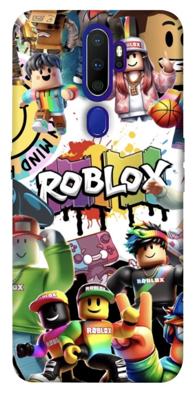 Чохол на Oppo A5 (2020) / Oppo A9 (2020) Roblox Characters Collage фото 1 з 1