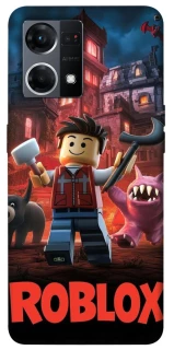 Чехол на Oppo Reno 7 4G Roblox monsters фото 1 из 1