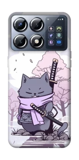 Чохол на Xiaomi POCO X8 Pro Samurai cat фото 1 Чохол на Xiaomi POCO X8 Pro Samurai cat фото 1 з 1