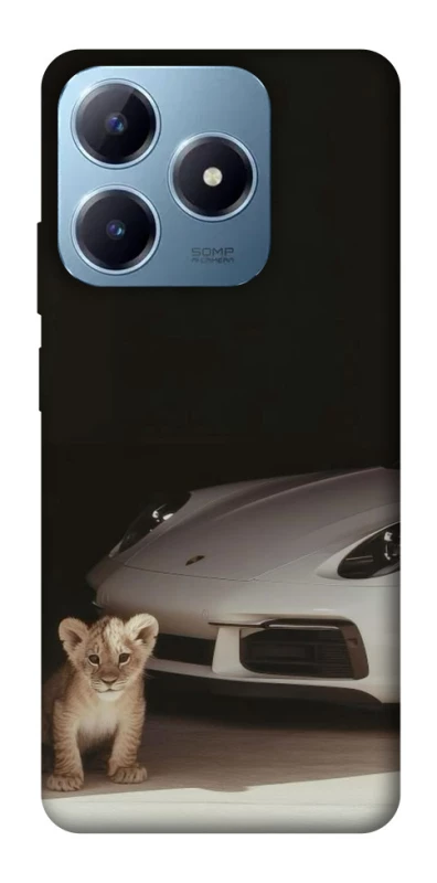 Чехол на Realme C63 Porsche white фото 1 из 1