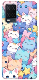 Чехол на Oppo A54 4G Funny Kittens ver.3 фото 1 из 1