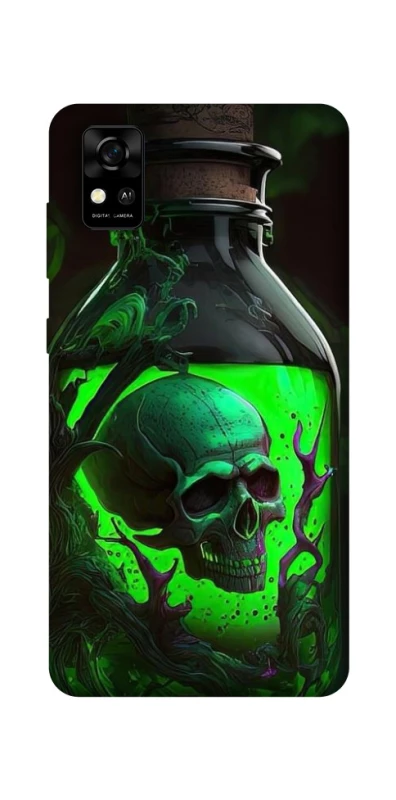 Чехол на ZTE Blade A31 Skull bottle фото 1 из 1