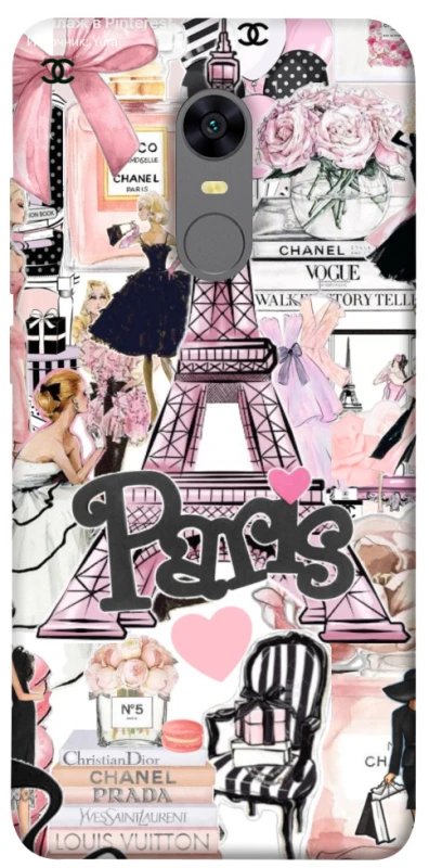 Чехол на Xiaomi Redmi 5 Plus / Redmi Note 5 (Single Camera) Fashion collage ver.8 фото 1 из 1