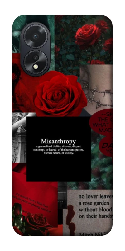 Чехол на Oppo A18 Misanthropy фото 1 из 1