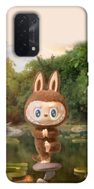 Чохол на Oppo A54 5G / A74 5G Labubu Yoga фото 1 з 1