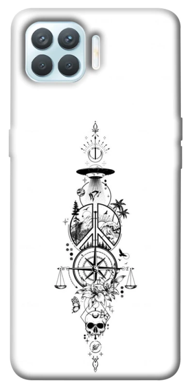 Чехол на Oppo F17 Pro Tattoo ver.7 фото 1 из 1